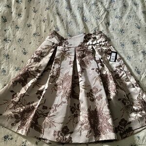 RW&CO A-line Pleated Knee-length Skirt for Cocktail